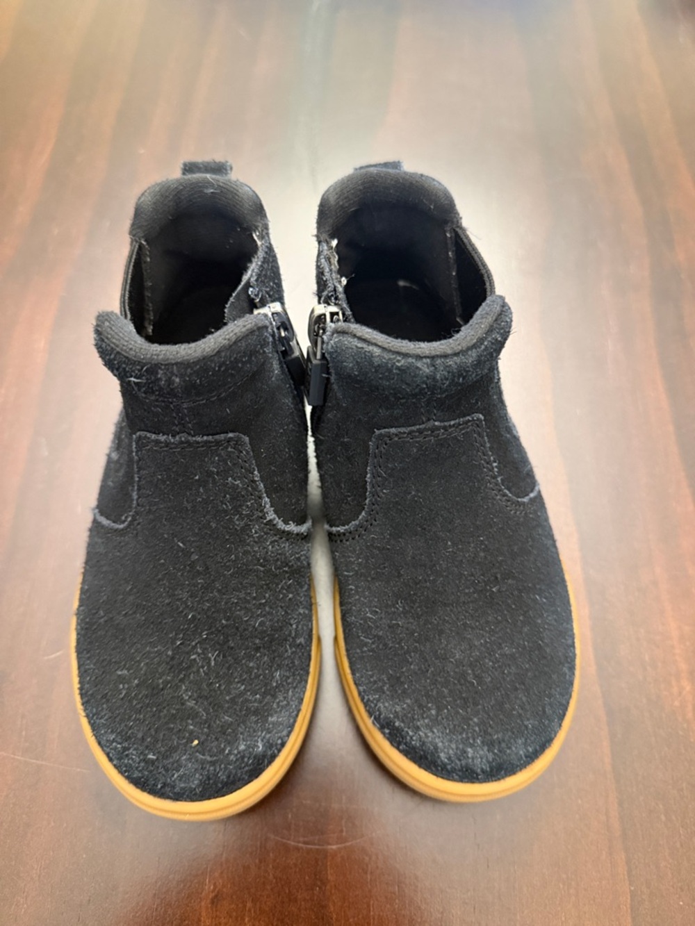 Kids Black Suede UGG boots
